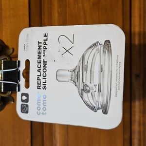 Como Tomo Silicone Nipple - Clear